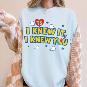 Camiseta Retro Knew It I Knew You, Camiseta de amistad de TS y Toy Story 5, Camiseta de Woody Buzz Lightyear, Camiseta a juego para la familia de Disneyland Toy Story imagen 3