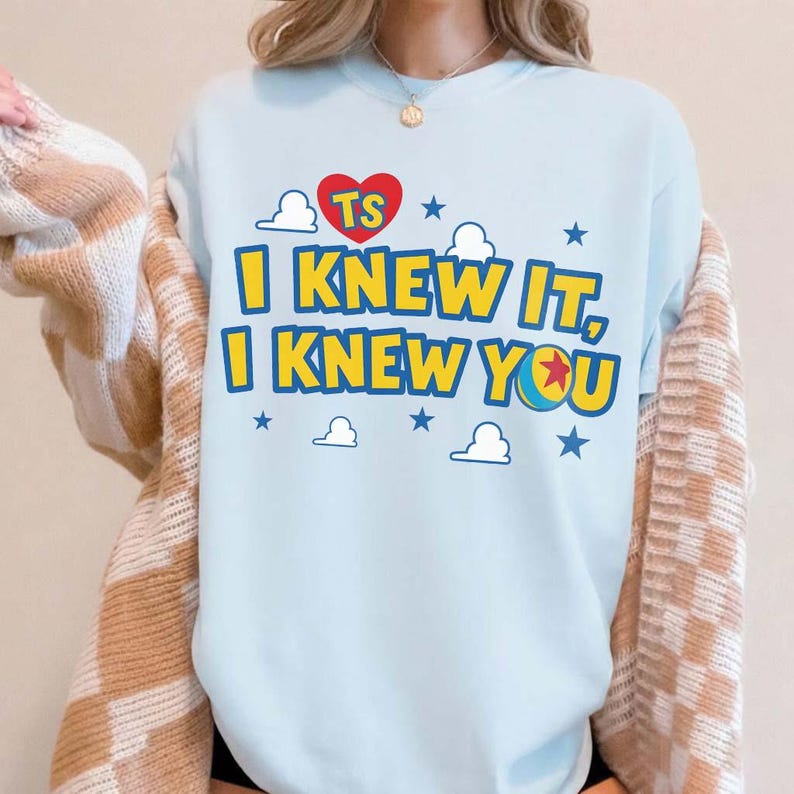 Camiseta Retro Knew It I Knew You, Camiseta de amistad de TS y Toy Story 5, Camiseta de Woody Buzz Lightyear, Camiseta a juego para la familia de Disneyland Toy Story imagen 3