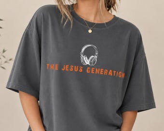 The Jesus Generation Shirt, Child Of God Tour T-Shirt, Christian Faith Kids Cotton Shirt, Forrest Youth Tshirt, Inspirational Clothing