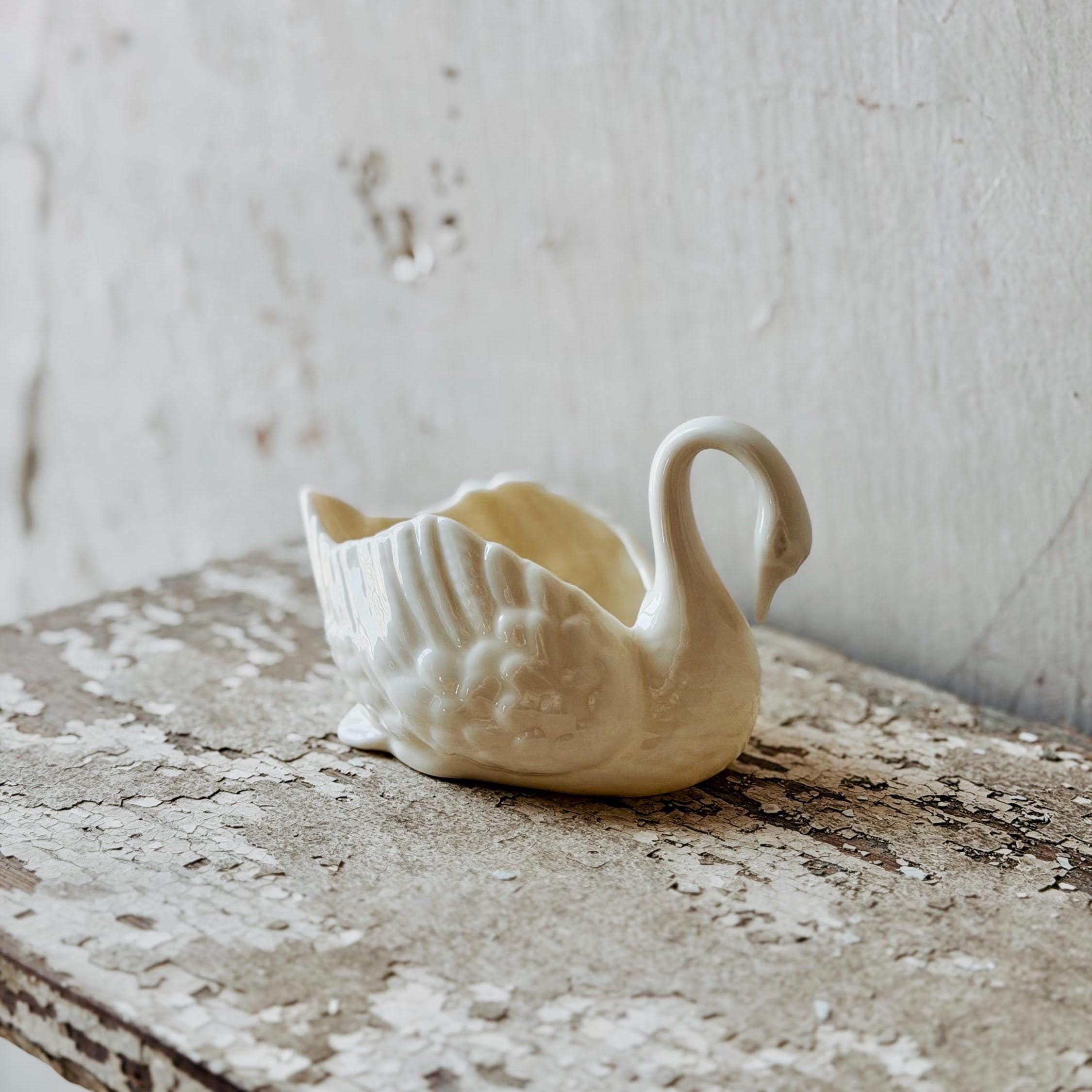 Lenox White Swan - Etsy