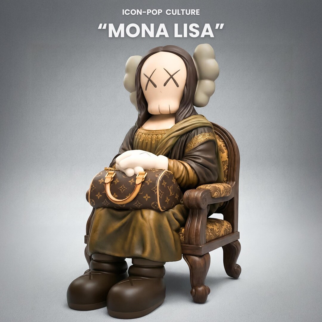 Lisa Object Mona Lisa Collectible Art Sculpture – Contemporary Pop Art Object ...