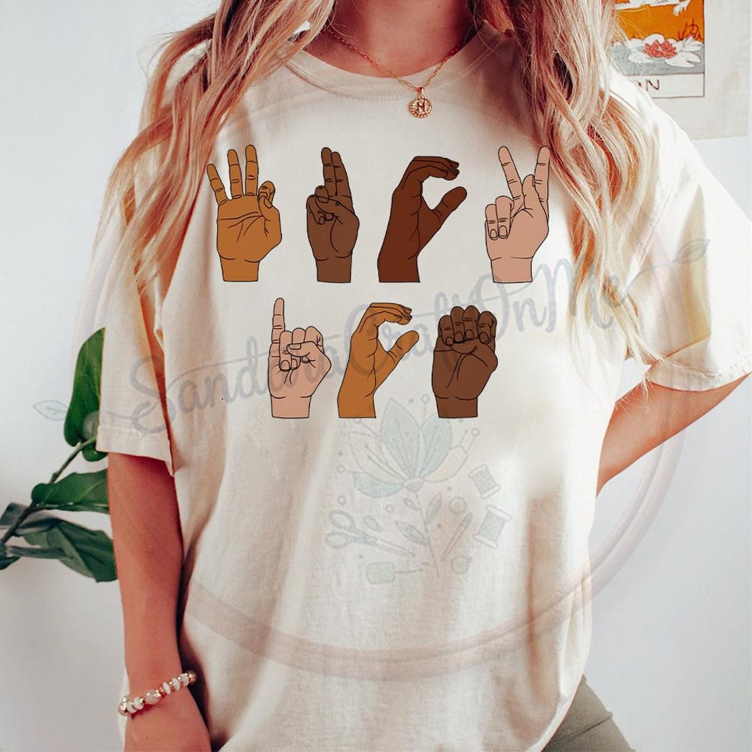 ASL F*ck ICE Shirt, Abolish ICE Hand Sign Tee, Social Justice Gift ...