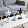 Handcrafted Wooden Starfish Decor \u2013 Coastal Ocean Style Tabletop Ornament, Nautical Home Accent for Living Room, Restaurant & Beach House product logo
