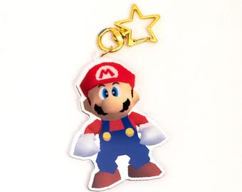 Super Mario 64 - Mario Keychain