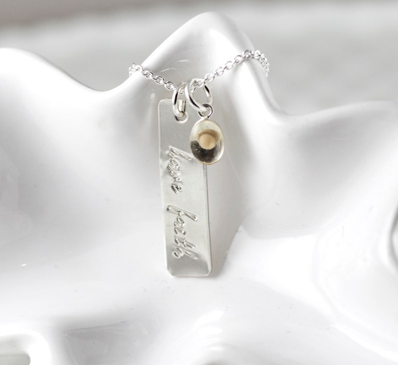 Sterling Silver Mustard Seed Necklace Faith Jewelry Etsy