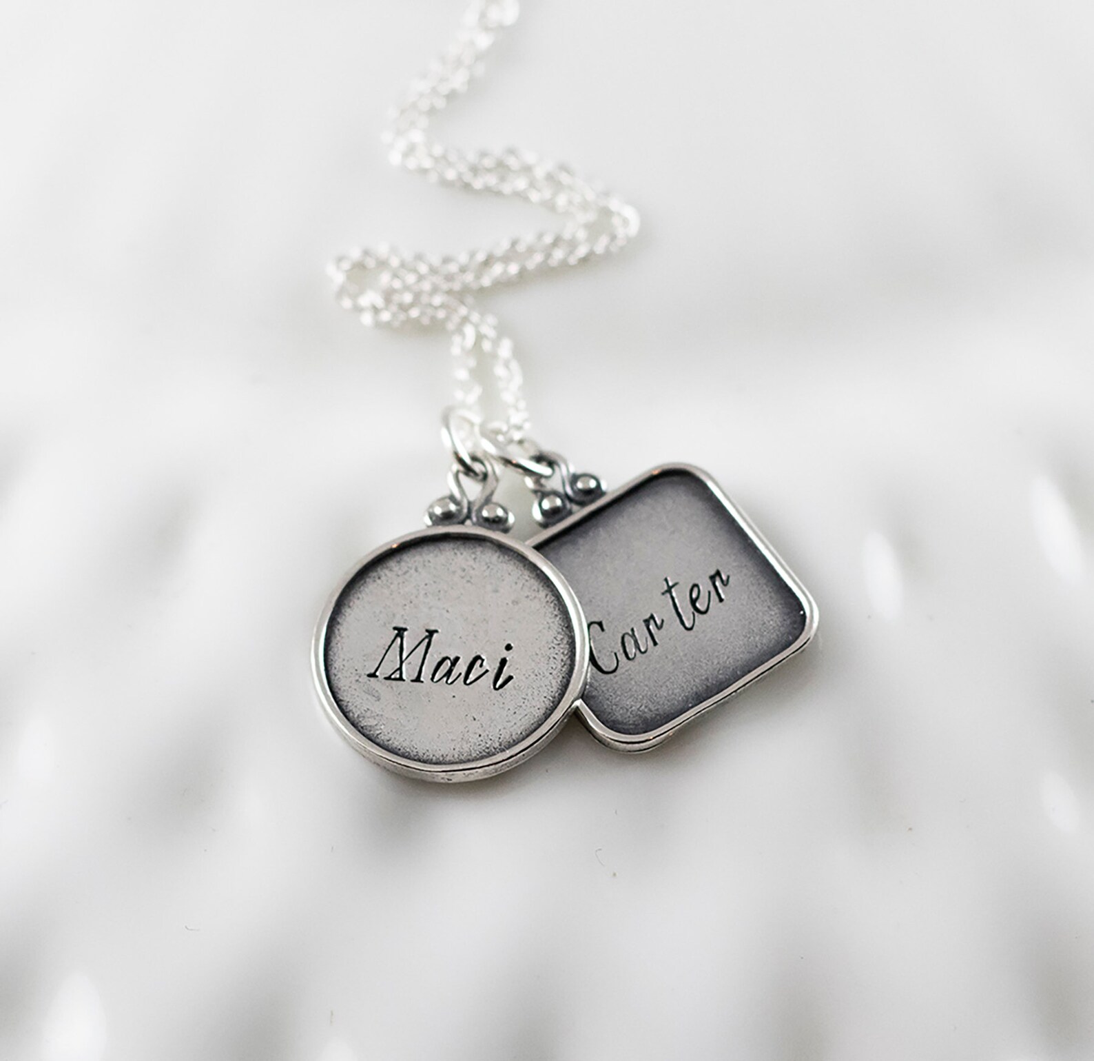 Mommy necklace silver Clearance
