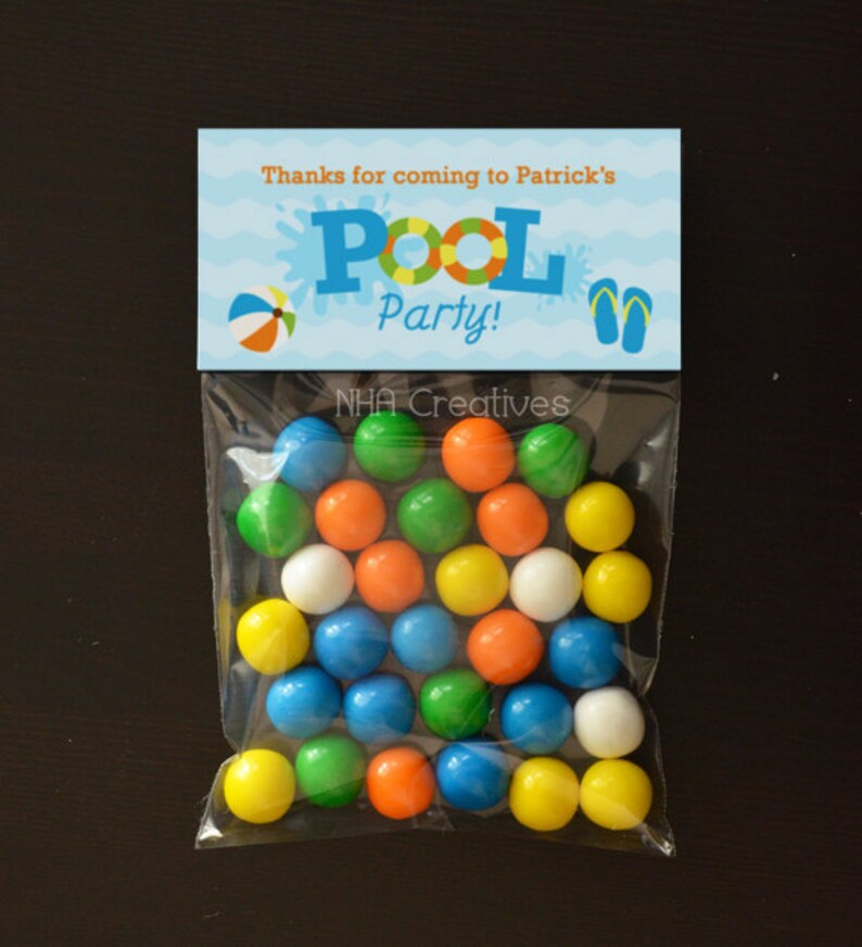 Personalized Pool Party Treat Bag Topper DIY Printable Etsy personalized-pool-party-treat-bag-topper-diy-printable-etsy