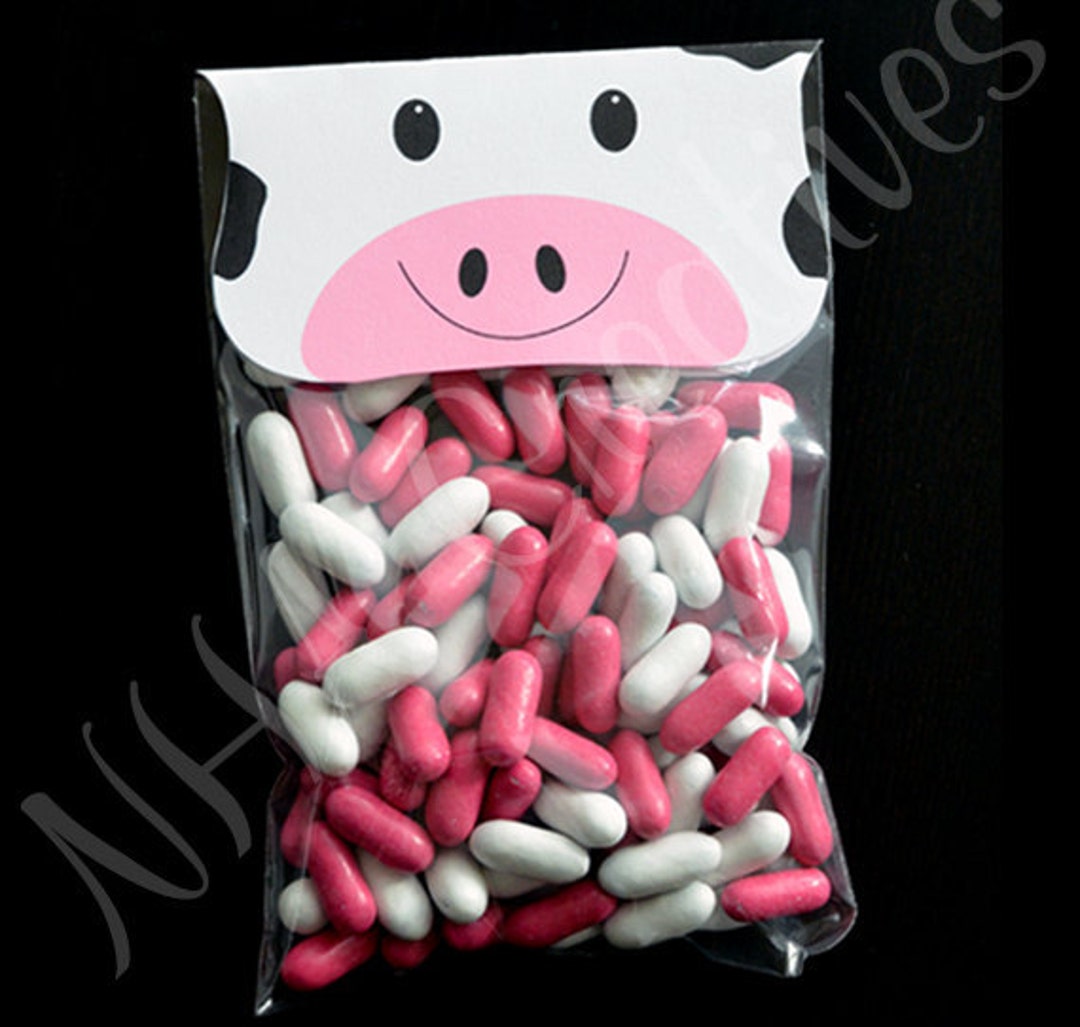 Cow Treat Bag Topper DIY Printable Digital File Etsy