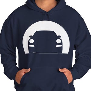 Sudadera con capucha inspirada en el Porsche 911 (997.1) - Unisex (#0997.1.1)