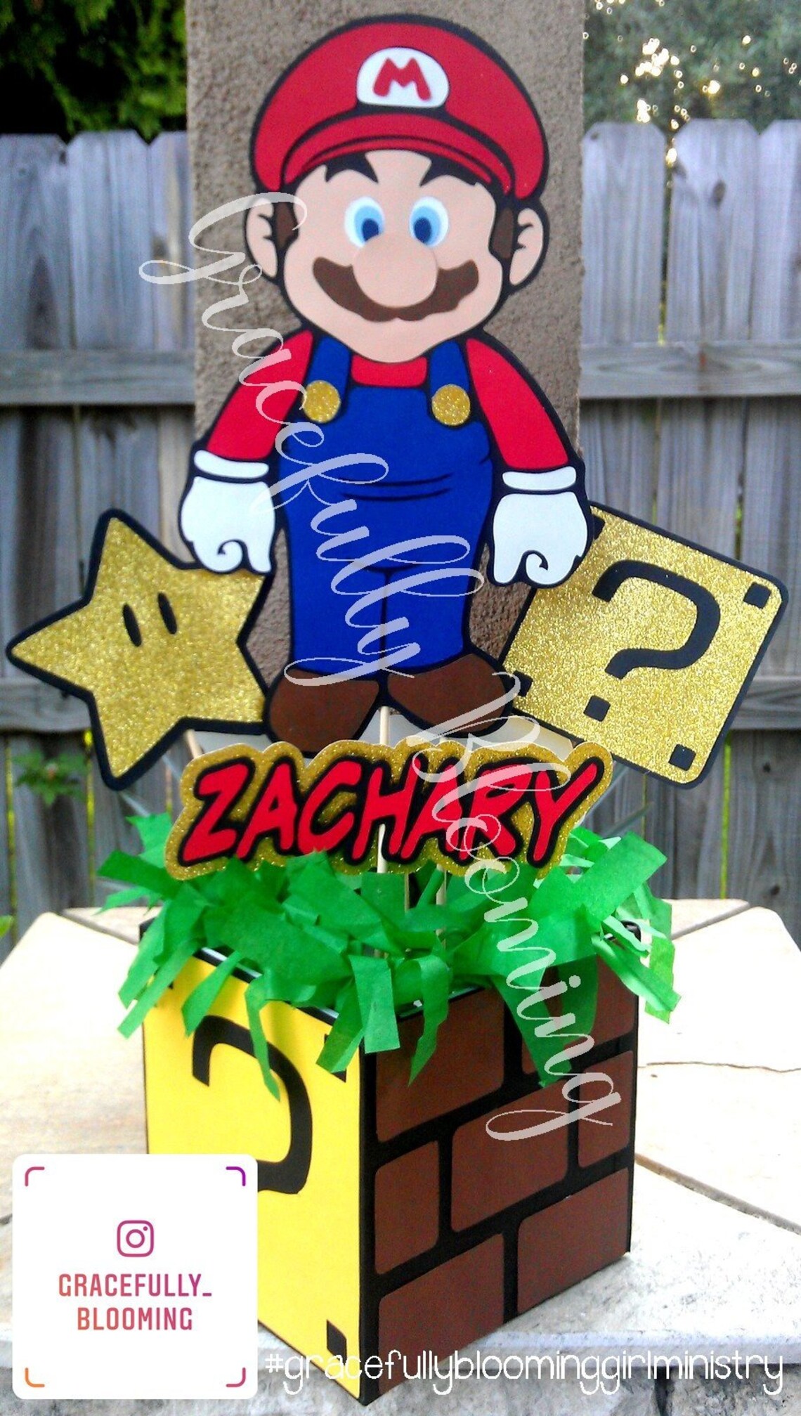 Mario Bros Centerpiece - Etsy