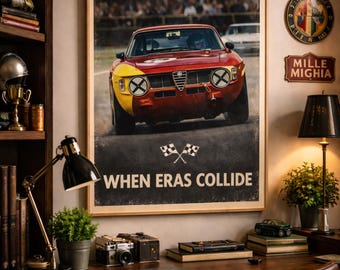 Plakat Alfa Romeo Classic Motorsport