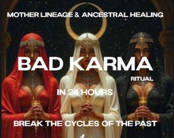 Ritual för frigörande av förfädernas karma – Healing i moderslinjen (PDF)