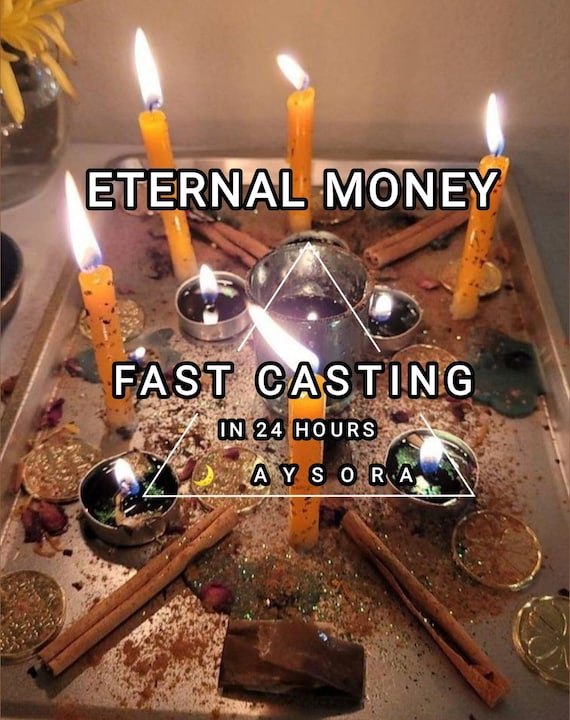 Money Spell Ritual | Father's Day gift, Cash Abundance, Lottery Luck (Digital PDF Report)