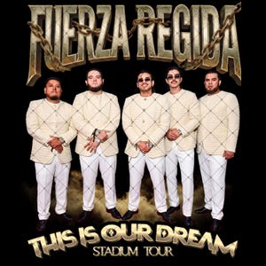 Fuerza Regida PNG-bestand 2026 "This Is Our Dream Stadium Tour" (digitale download)