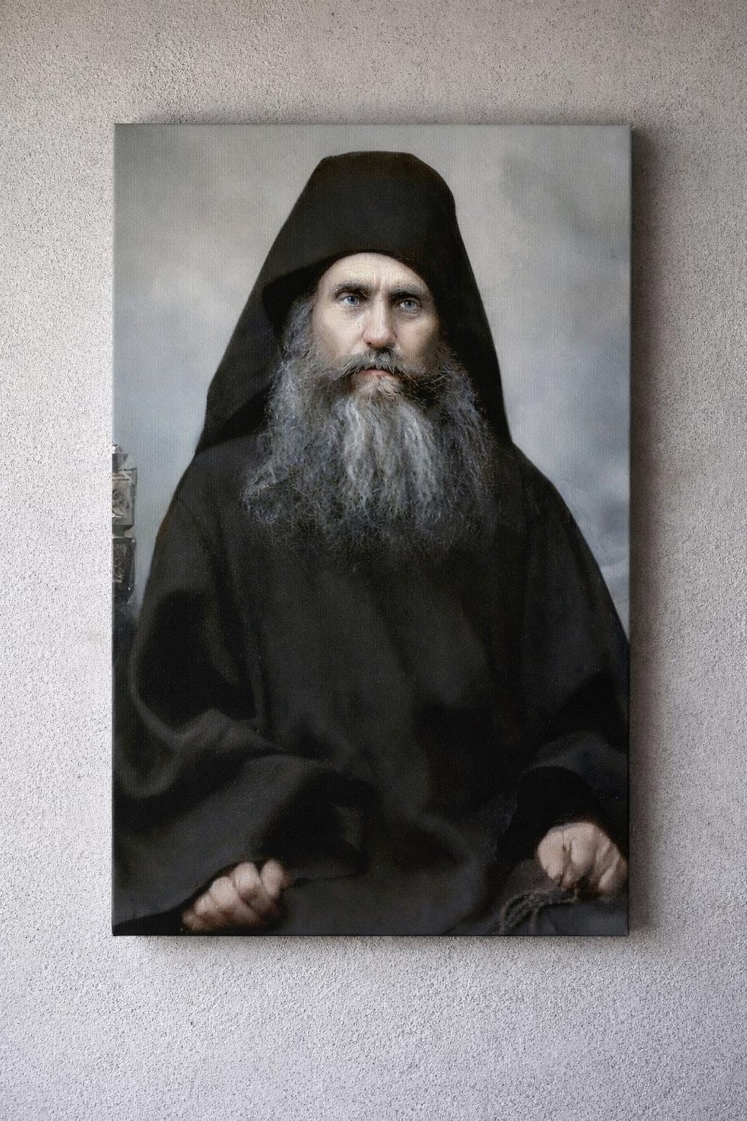 Canvas Print of Saint Silouan the Athonite – Orthodox Christian Wall ...
