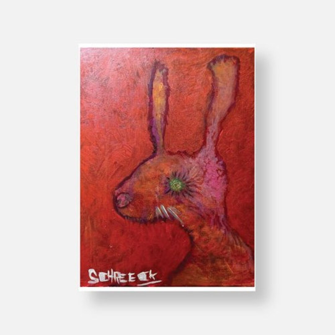 Limited Edition Cardstock Art Print, carrot , Signed and Numbered by