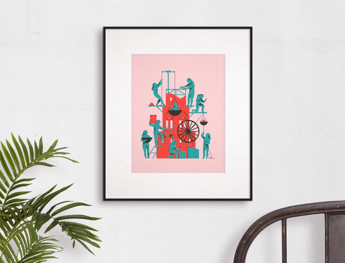 Synergy Art Print - Etsy