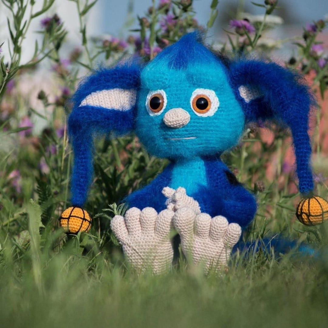 Dj Rascal Plush Amigurumi Doll Crochet Pattern | Little Rascal Plush Toy (PDF Pattern ...