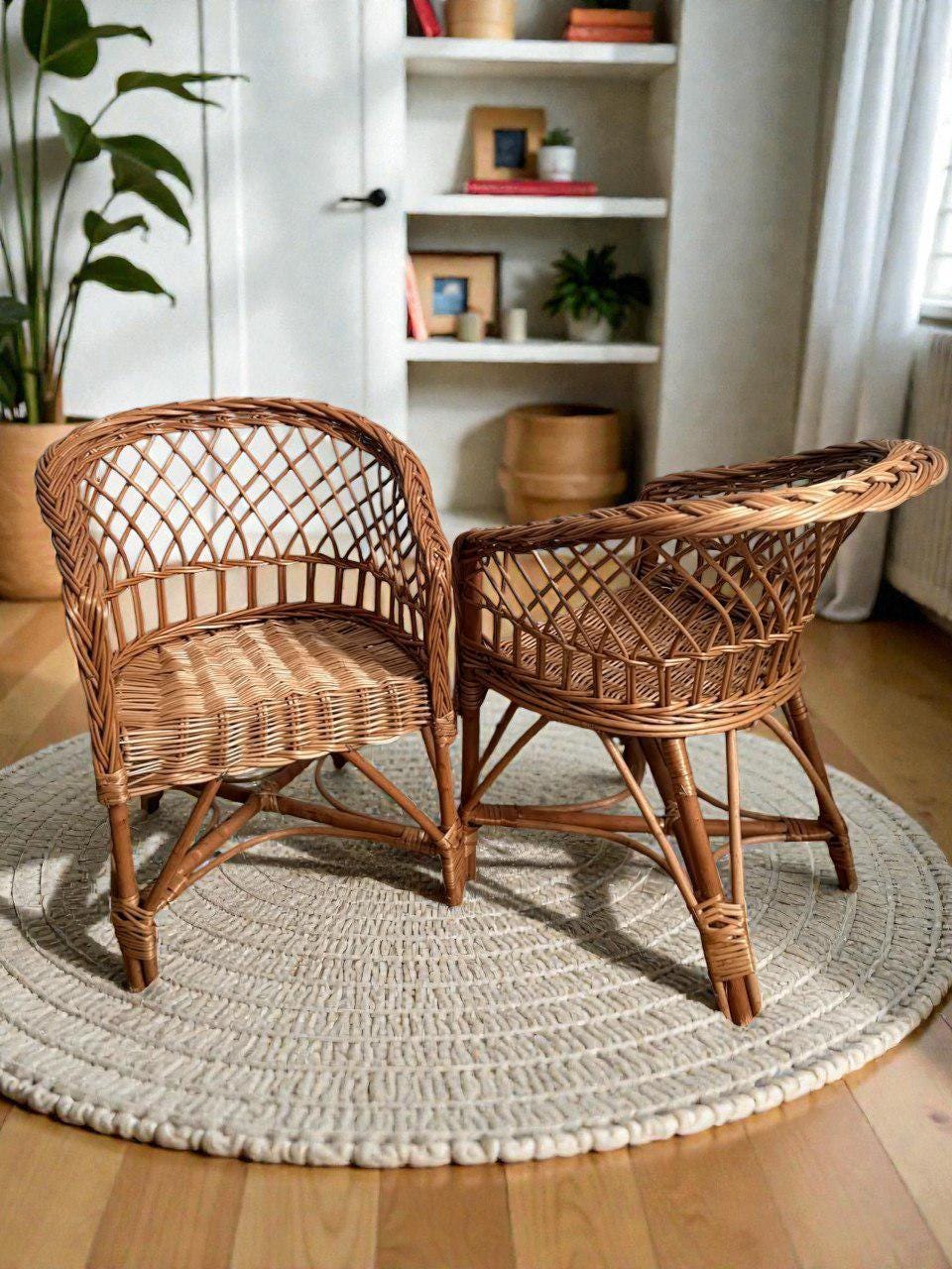 Vintage rattan chair - Etsy 日本