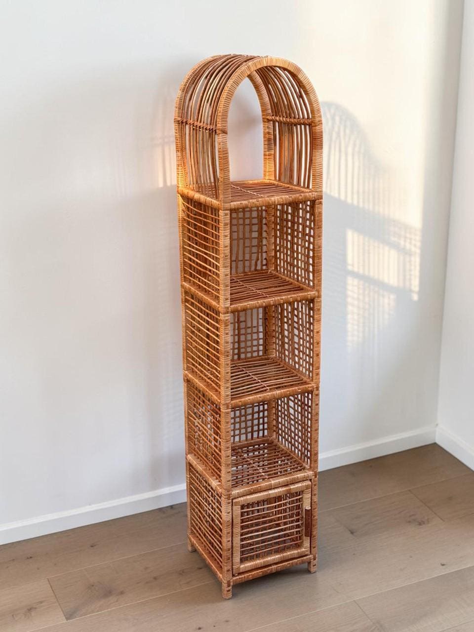 Rattan bookcase - Etsy 日本