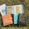 Personalized Garden Seed Book | Custom Organizer with Clear Pages