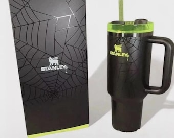 Stanley HALLOWEEN WEB GLOW H2.0 40oz Tumbler New