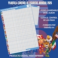 2026 World Cup Sticker Checklist PDF Printable | A4 Football Album Checklist | Digital Collector's Template product logo