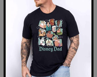 Disney Papá Papá WDW Padre / Tendencia divertida y linda / Conjunto a juego / Sudadera con capucha unisex / Camiseta para niños / Mameluco para bebé / Estampado DTF premium / Regalo / NA573