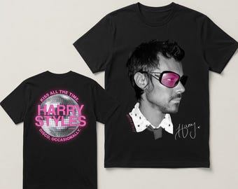 Harry Styles Together Together Tour 2026 London Wembley Graphic T-Shirt | Kiss All The Time Disco Occasionally |Unisex Adults Kids Sizes HS1