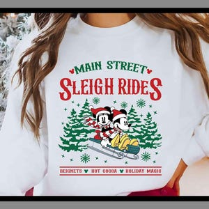 Disney 2026 Christmas | Funny Cute Trend | Matching Set | Unisex Tshirt Hoodie | Kids Tee Baby Romper | Premium DTF Print|Gift| NA530