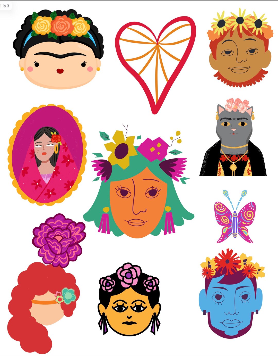 Printable Knitting Stickers for Planners and Journals. - Etsy