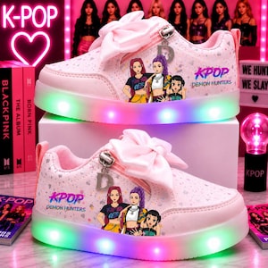 Zoey Kpop Demon Hunter Sneaker - Etsy