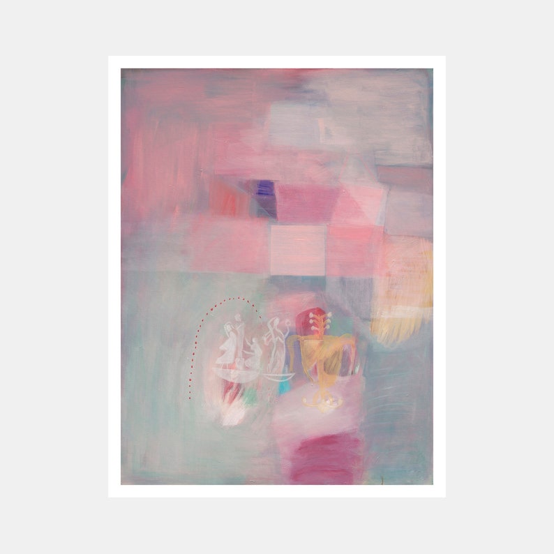 Abstract ART, giclée, LOLA DONOGHUE, limited edition, 'Heirloom 17' image 1