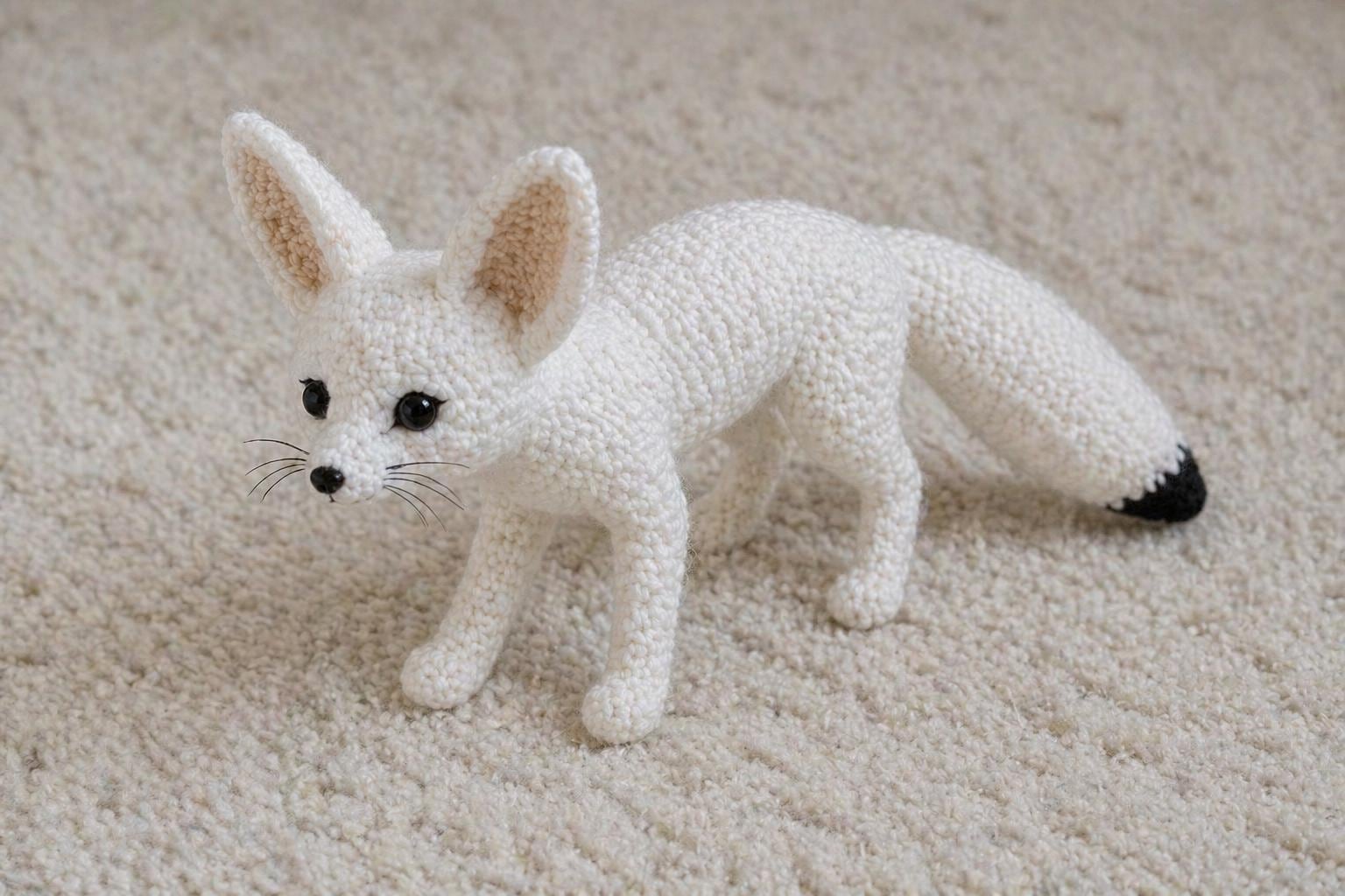 ☆送料無料☆あみぐるみフェネックギツネ Fennec fox crochet - Etsy 日本