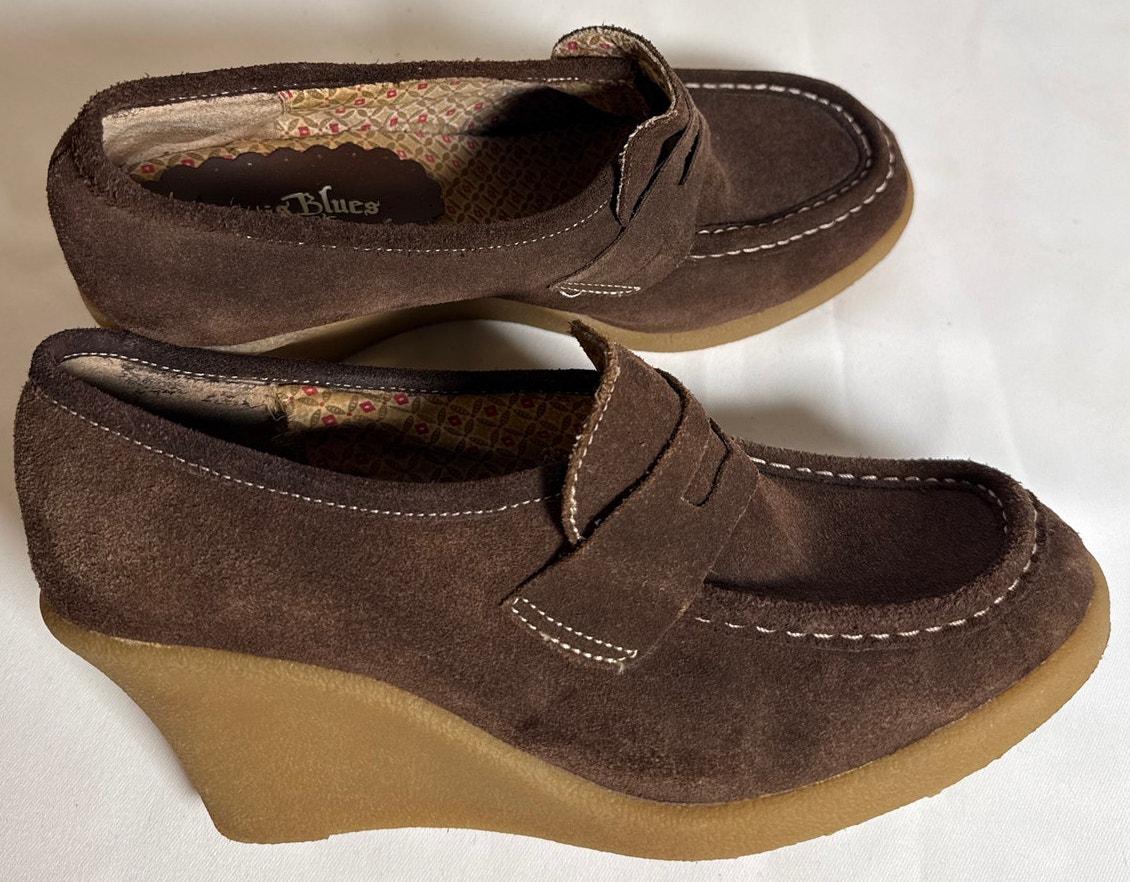 Vintage Y2k Platform Loafers - Etsy display picture 1