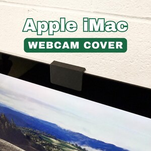Webcam Cover for iMac | Blank Design, No Adhesive, Slide-On Camera Cover