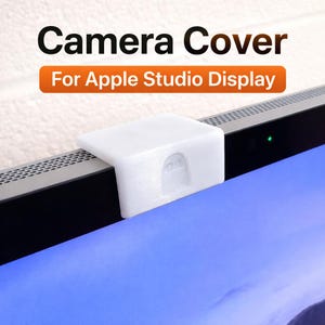 Camera Cover for Apple Studio Display | Ghost Design, No Adhesive, Slide-On