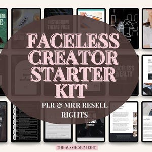 Faceless Creator Pro Bundle | Passive Income Canva Templates (PLR & MRR) image 11