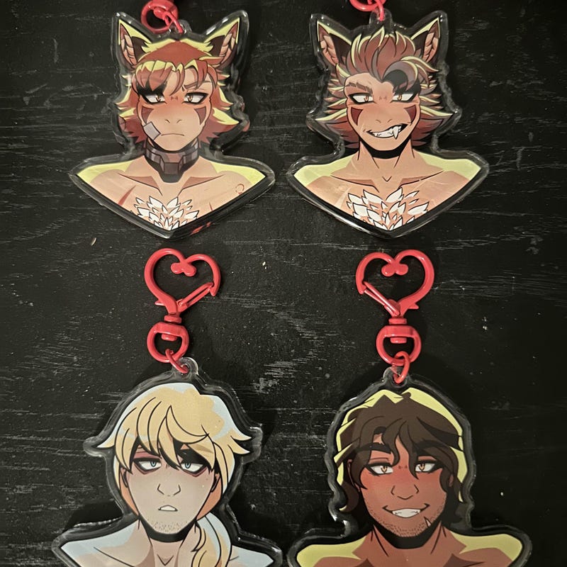 Keychain Ykmet Ren - Etsy