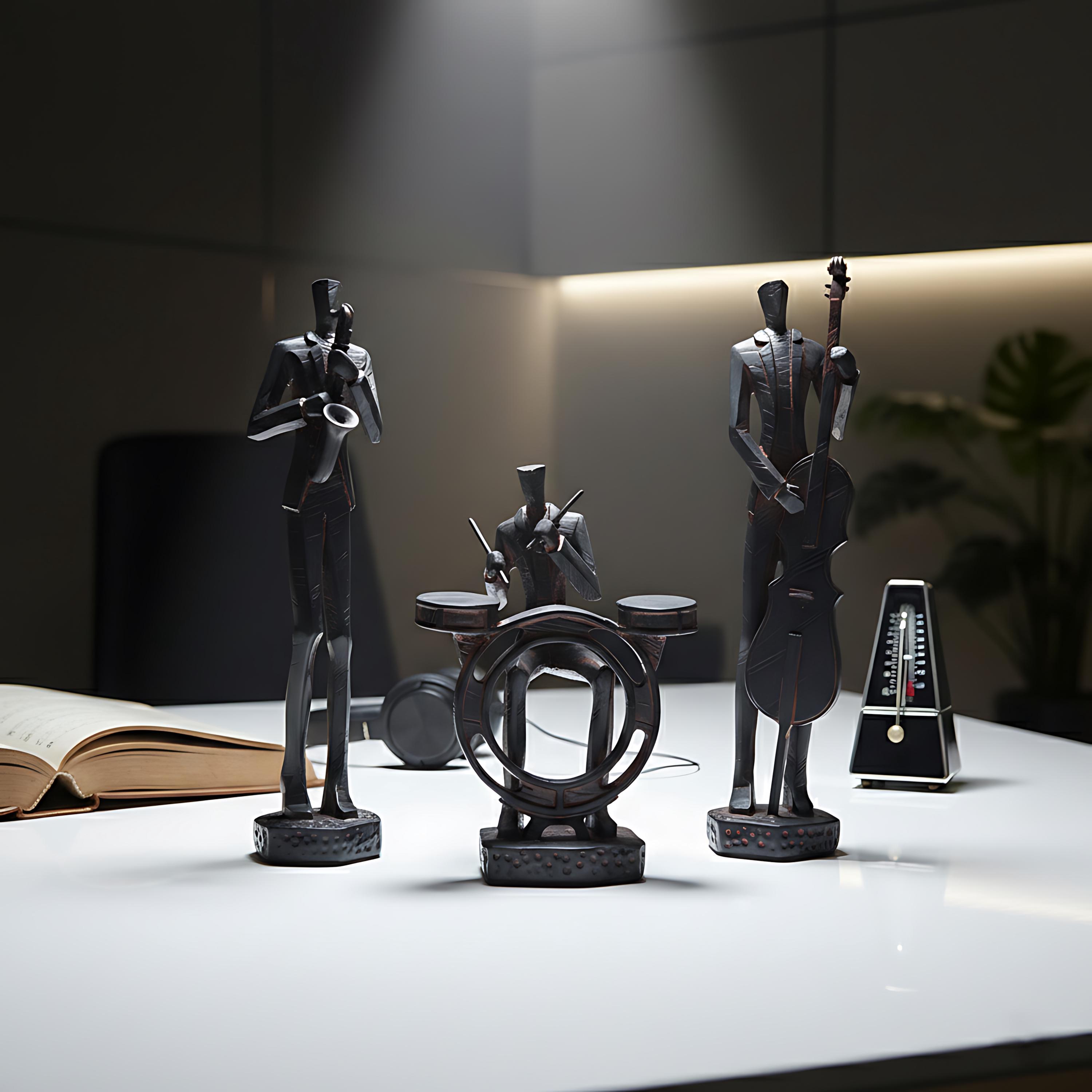 Jazz band figurines - Etsy 日本