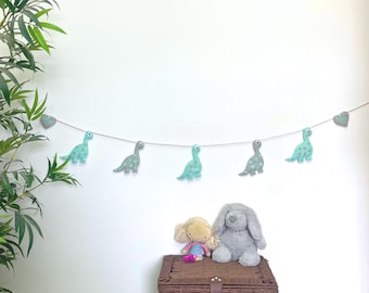 Dinosaur Bunting, bedroom decor, Dinosaur party