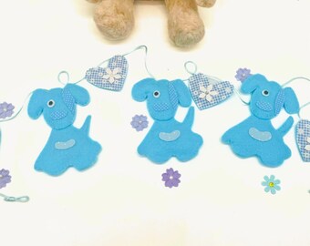 Puppy Bunting, Bedroom decoration, boys bedroom