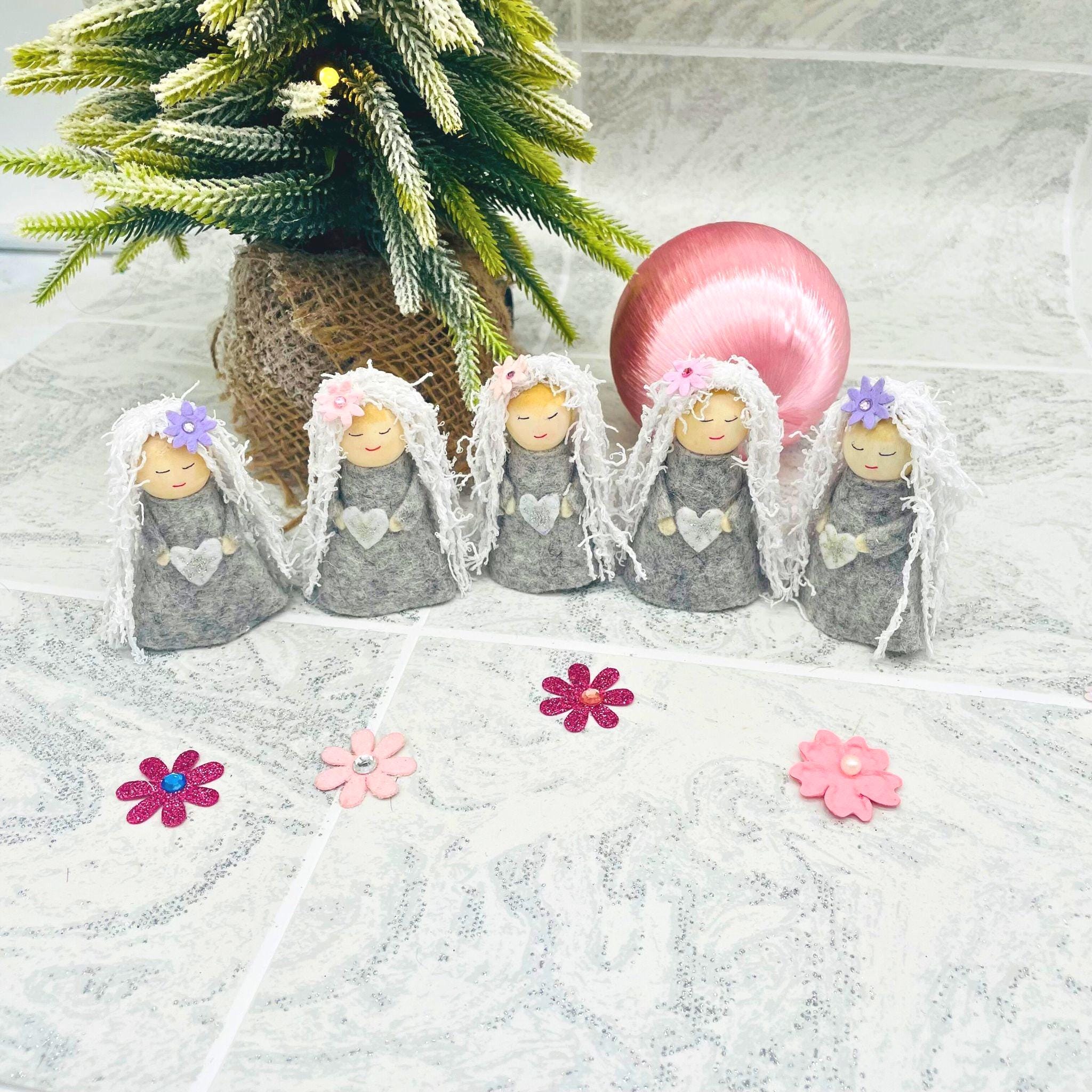 Christmas Peg Dolls, Peg People