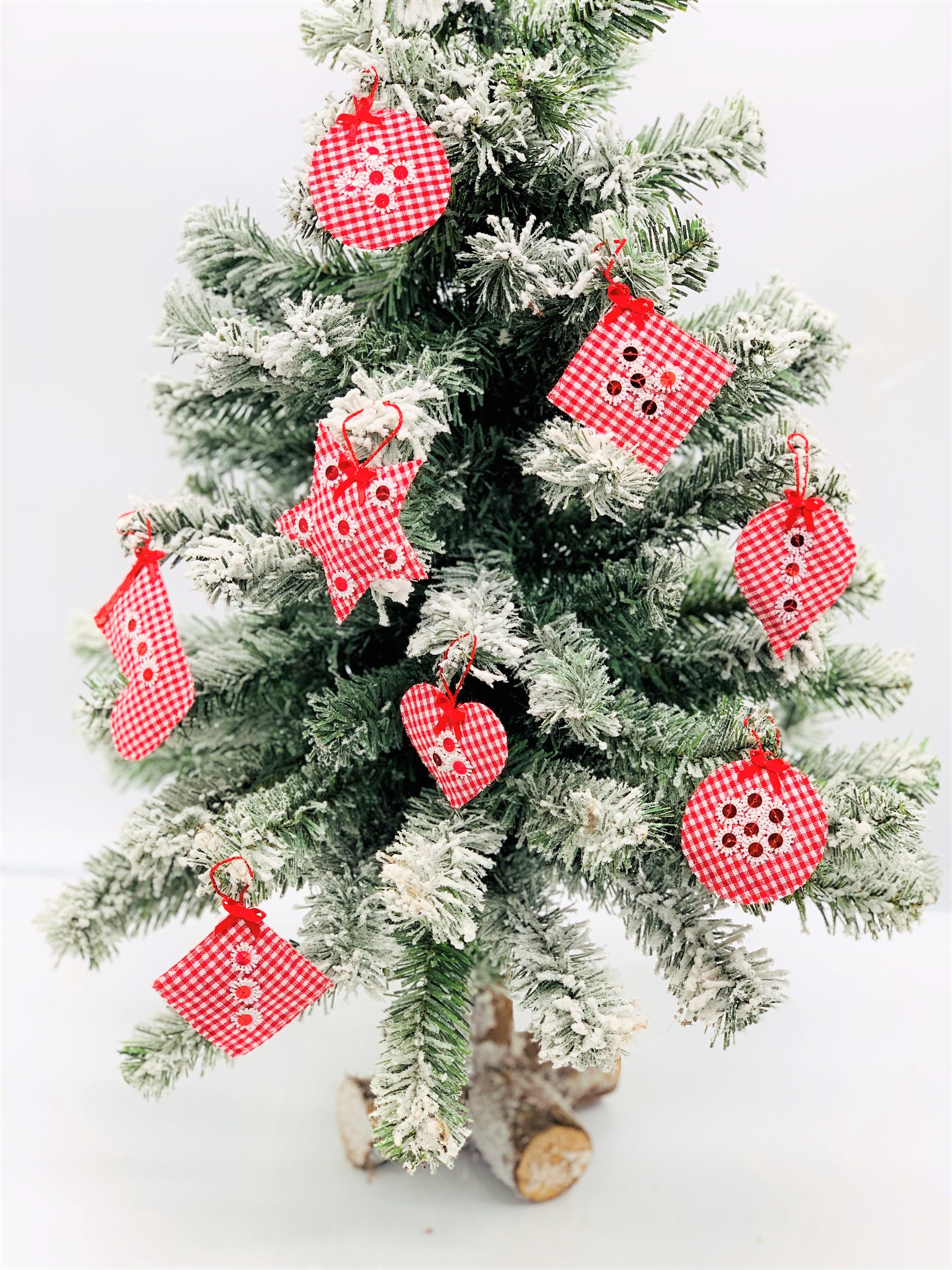 Christmas Tree Decorations set Christmas decorations in the Etsy