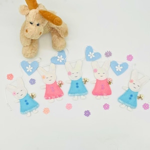 Felt Bunny Rabbit Bunting