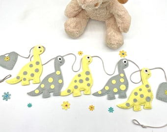 Dinosaur bunting, kids bedroom, party decoration,