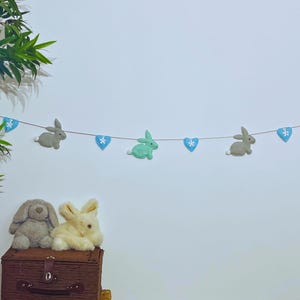 Decorazione per la cameretta dei bambini a forma di coniglietto, decorazione per la camera da letto,