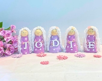 Wooden Peg Dolls, Peg People, Dolly Pegs