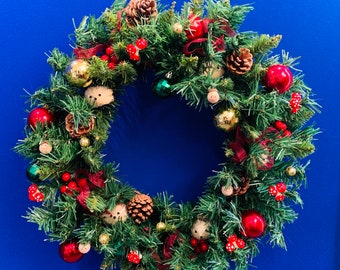 Corona navideña, Bosque navideño