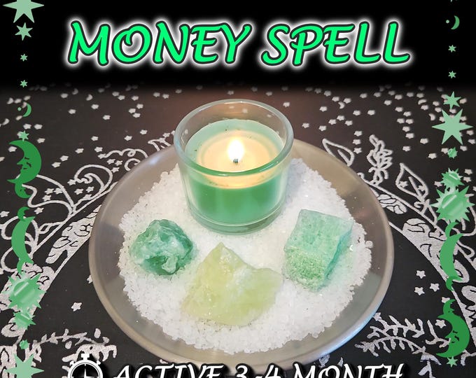 Money and Prosperity Spell - SAME DAY Casting for Abundance, Wealth, & Fortune [Active 3-4 Month] (Tarot w/ Spell Cast)